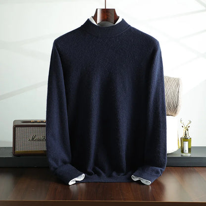 Men's 100% Cashmere Knitted Sweater