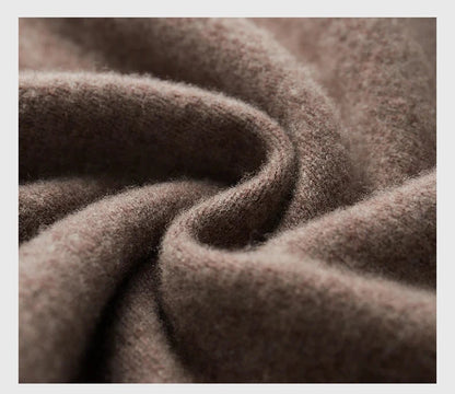 Men's Round Neck Wool Sweater