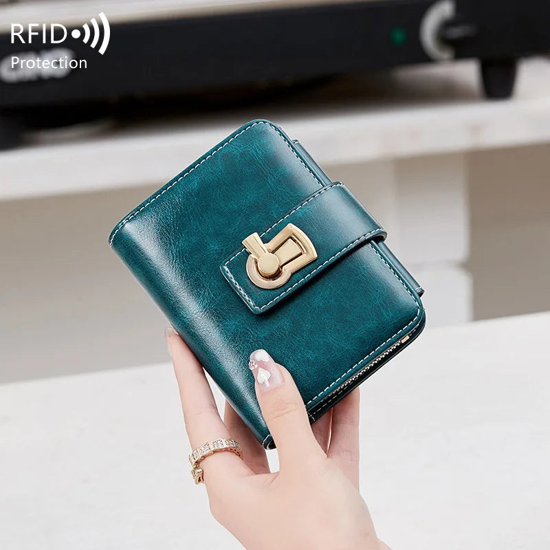 Women's Anti RFID Card Holder Purse