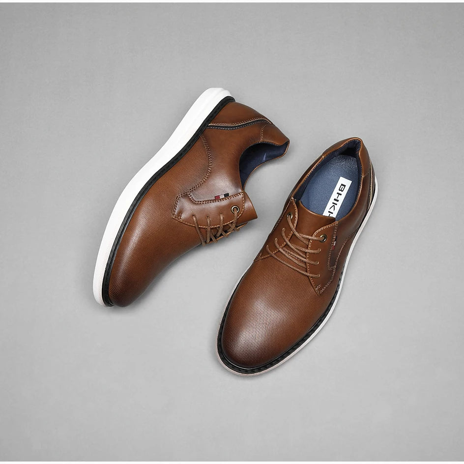 Men’s Leather Casual Business Style Dress Shoes