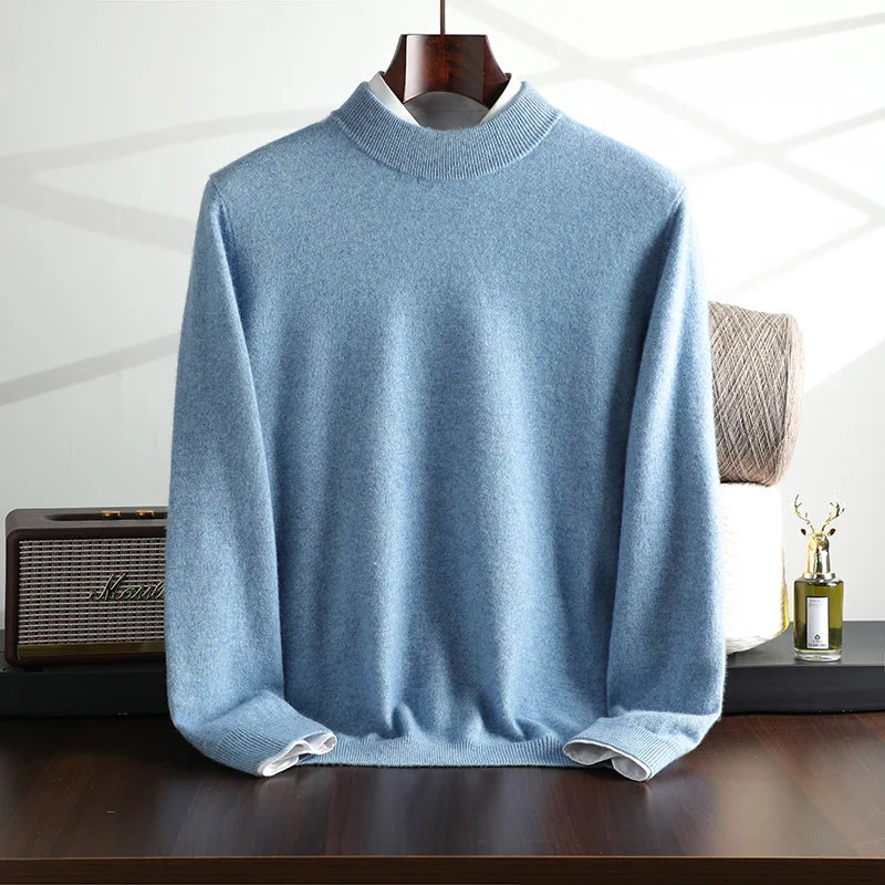 Men's 100% Cashmere Knitted Sweater