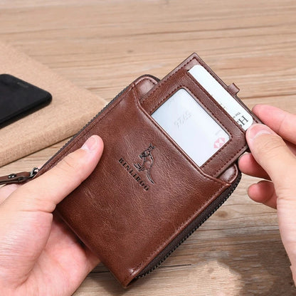 RFID Blocking Leather Wallet