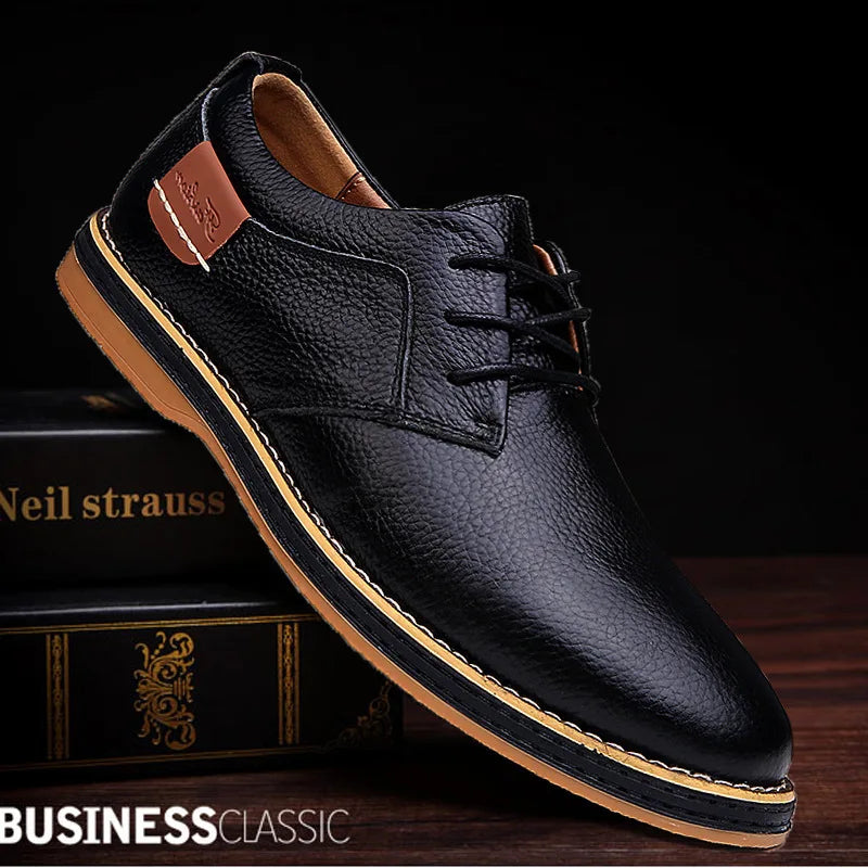 Classic Men’s Leather Dress Shoes