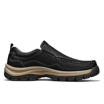 Men's Hand-Stitched Slip-On Loafers