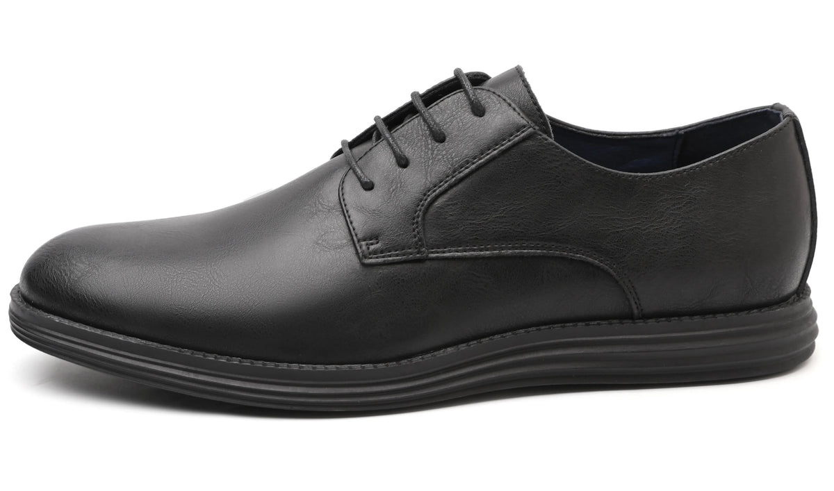 Men’s Leather Smart Business Casual Lace-Up Shoes