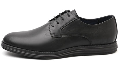 Men’s Leather Smart Business Casual Lace-Up Shoes