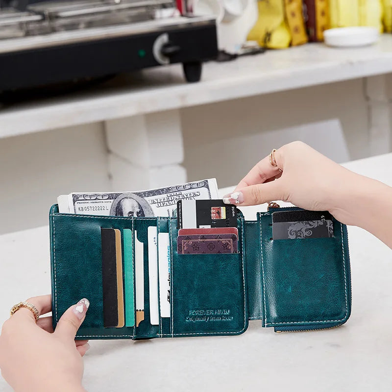 Women's Anti RFID Card Holder Purse