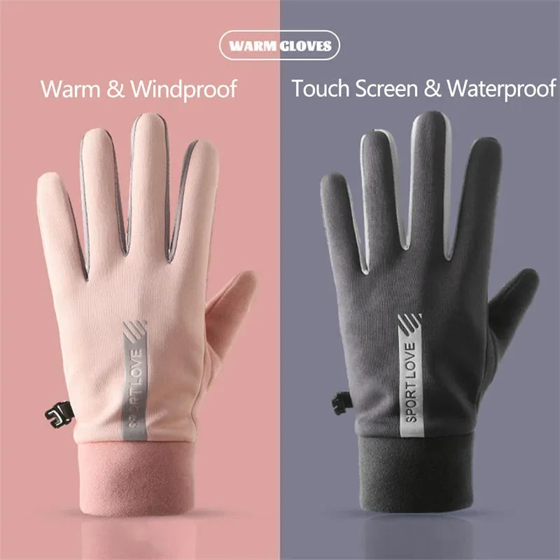 Unisex Cold and Wind Resistant, Waterproof Winter Gloves.