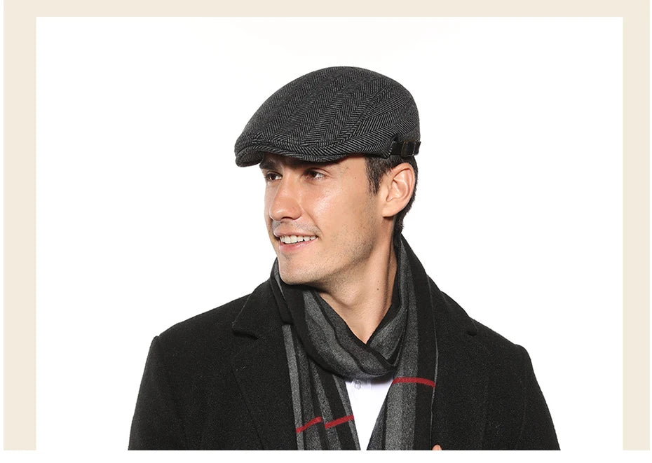 Wool Blend Vintage Beret