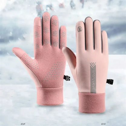 Unisex Cold and Wind Resistant, Waterproof Winter Gloves.