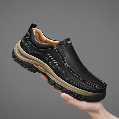 Men's Hand-Stitched Slip-On Loafers