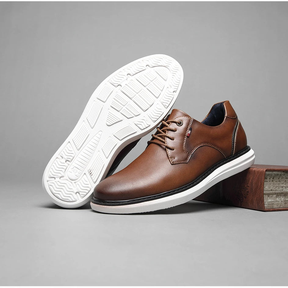 Men’s Leather Casual Business Style Dress Shoes