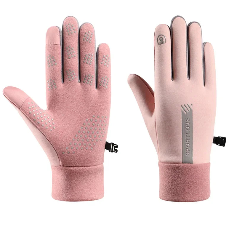 Unisex Cold and Wind Resistant, Waterproof Winter Gloves.