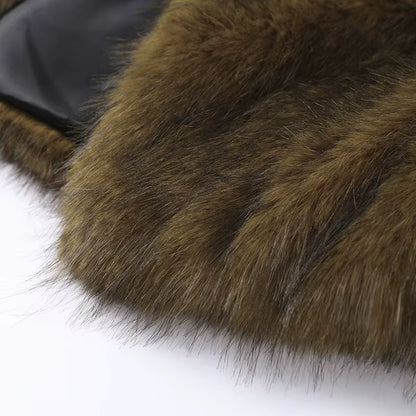 Faux Fur Short Coat Jacket