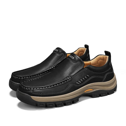 Men's Hand-Stitched Slip-On Loafers