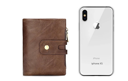 Genuine Leather Bifold Wallet