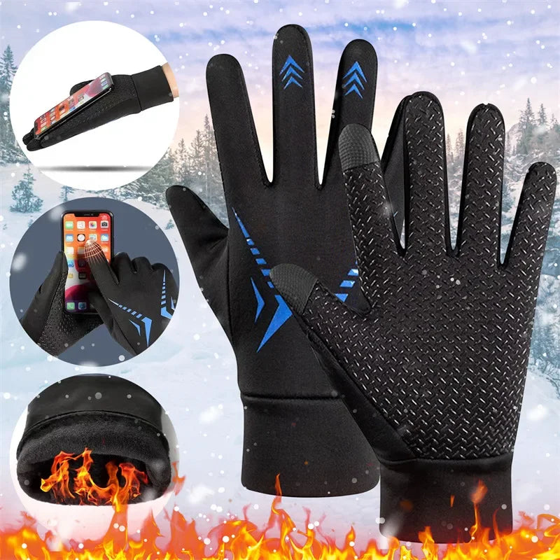 Unisex Cold and Wind Resistant, Waterproof Winter Gloves.