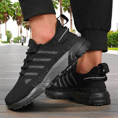 Men's Thick Sole Lightweight Breathable Sneakers