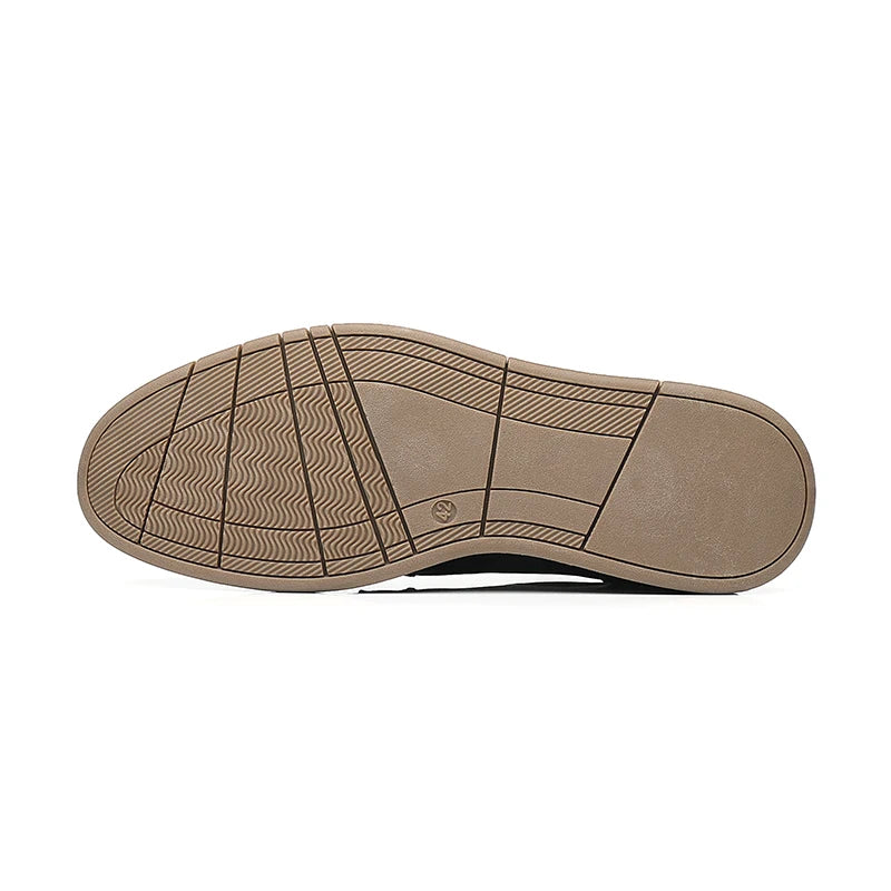 PU Leather Casual Lace-Up Shoes