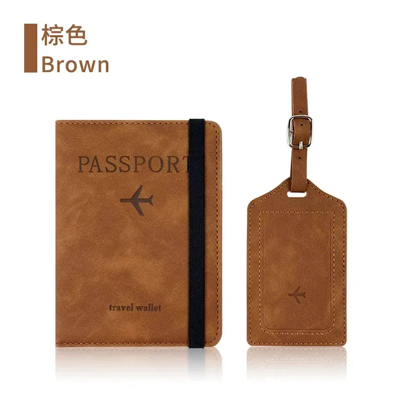 RFID Blocking Protection Travel Passport Credit Holder Cover Case
