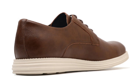 Men’s Leather Smart Business Casual Lace-Up Shoes