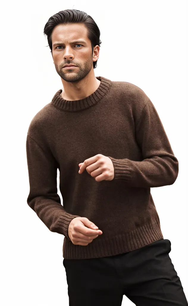 Alpaca Cotton Crewneck