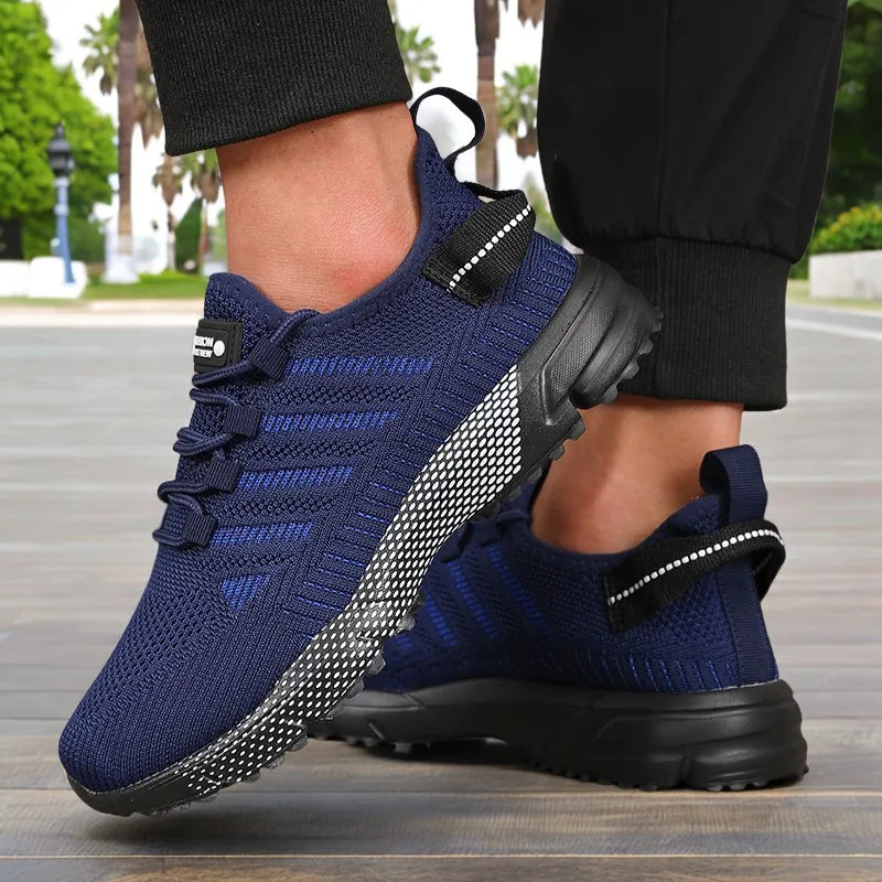 Men's Thick Sole Lightweight Breathable Sneakers