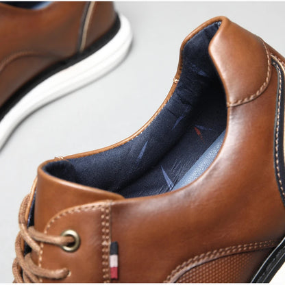 Men’s Leather Casual Business Style Dress Shoes