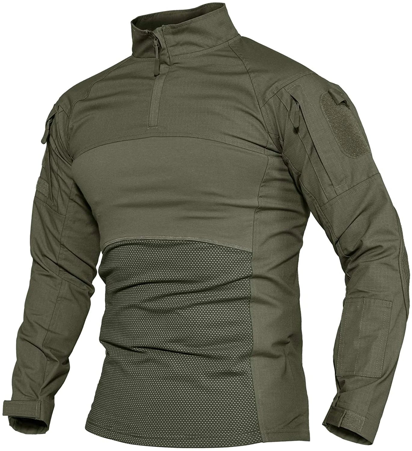 Men's Quarter Zip Long Sleeve Outdoor Pullover