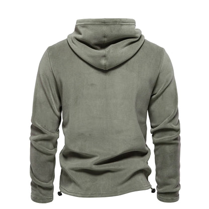 Men's Warm Fleece Pullover Hoodie