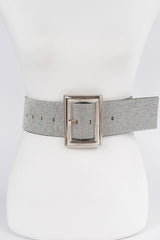 Wide Stone Plus Size Waist Belt