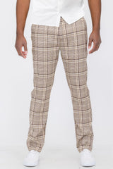 Men’s Plaid Trousers