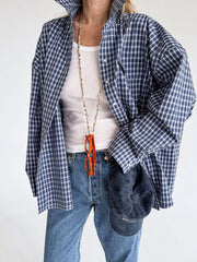 Oversized Plaid Shirt