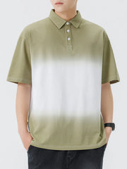 Men's Cotton Blend Short Sleeve Polo