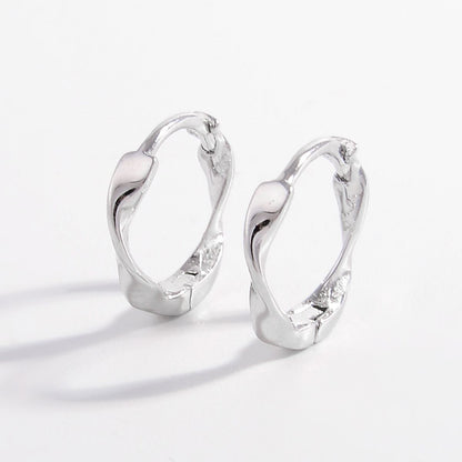 925 Sterling Silver Hoop Earrings