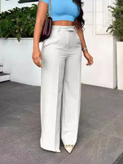 High-Waisted Wide-Leg Pants