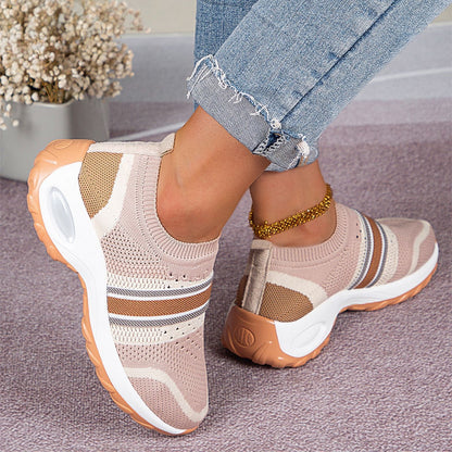 Women's Breathable Round Toe Sneakers