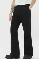 Men's Flare Leg Casual Pants