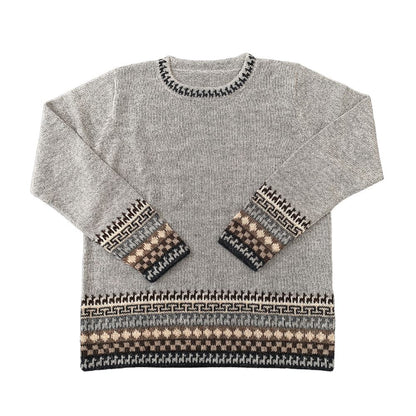 Alpaca Inca Patterned Sweater