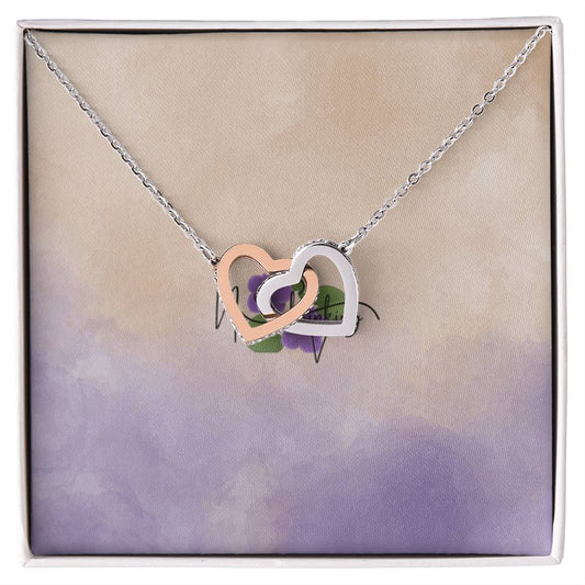 Interlocking Hearts Necklace is as beautiful as it is meaningful