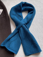 100% Wool Openwork Scarf