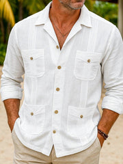Men's Button Up Long Sleeve Shirt