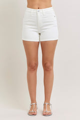 Judy Blue High-Waisted Slim Shorts