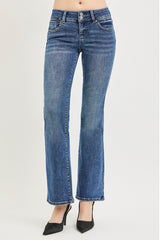 Tummy Control Low Rise Bootcut Jeans