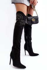 Knee High Stiletto Heel boots