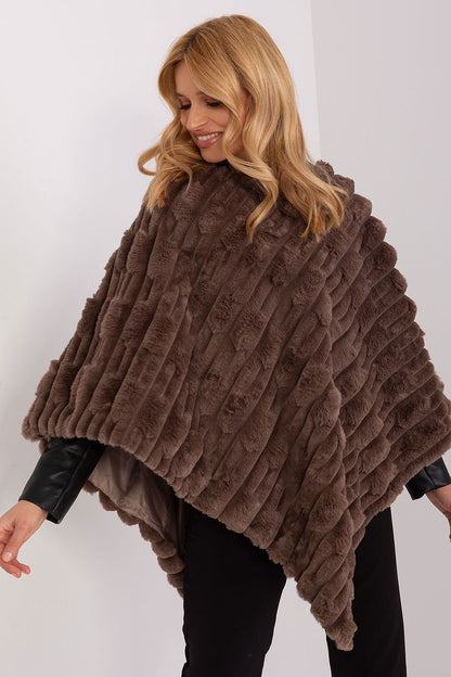 Textured Loose Fit Poncho