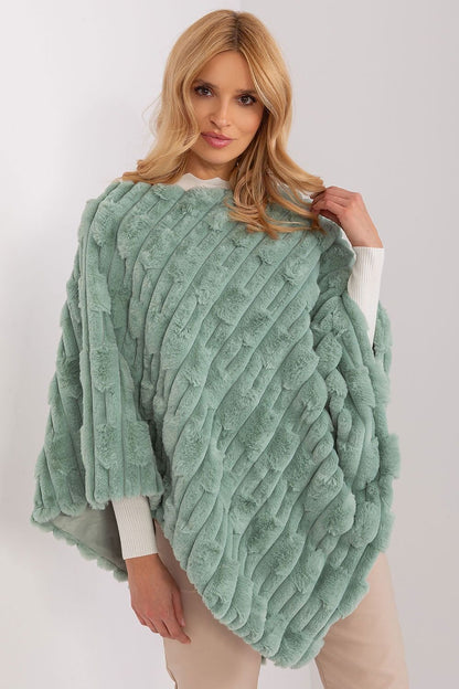 Textured Loose Fit Poncho
