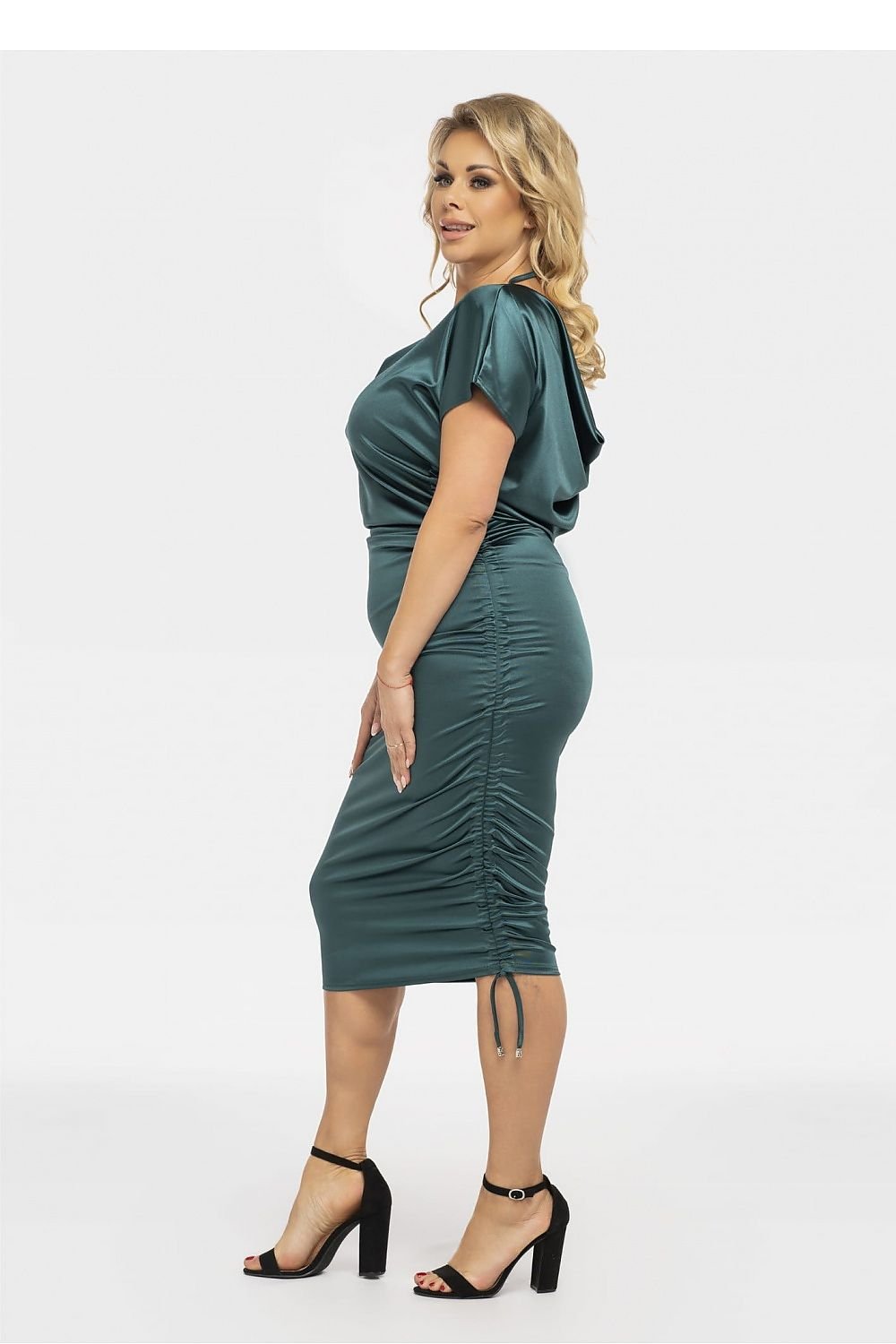 Shimmering Knit Leonia Pencil Dress