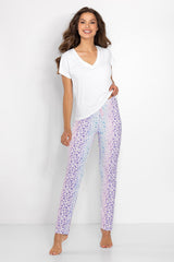 Short Sleeve Pajama Pants Set