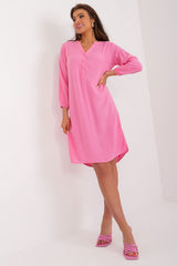 Viscose Daydress with Heart Neckline